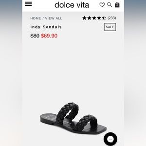 Dolce Vita Indy Slide